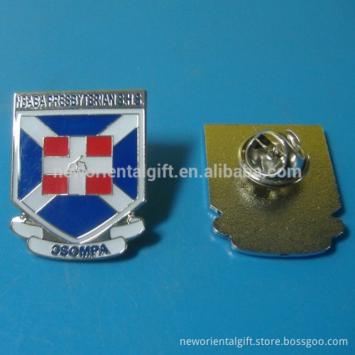 2015 hot sell cheap price lapel pin school brooch